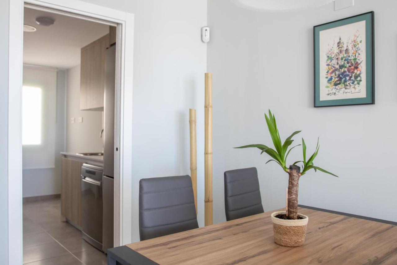 Precioso Apartamento Frente A La Playa Con Piscina Mojácar Esterno foto
