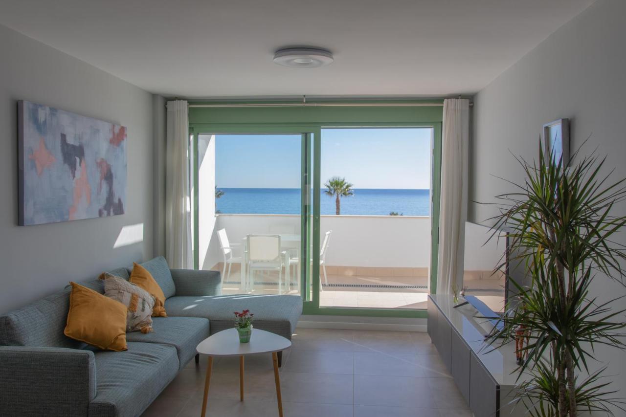 Precioso Apartamento Frente A La Playa Con Piscina Mojácar Esterno foto