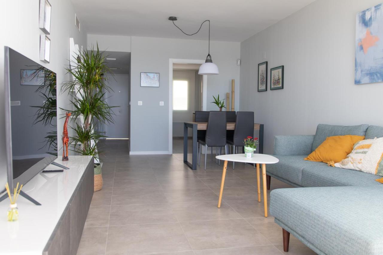Precioso Apartamento Frente A La Playa Con Piscina Mojácar Esterno foto