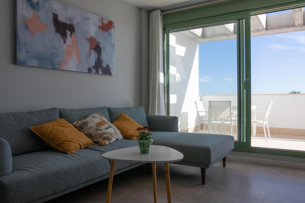 Precioso Apartamento Frente A La Playa Con Piscina Mojácar Esterno foto