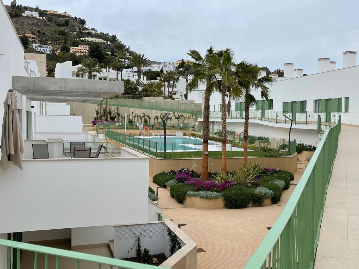 Precioso Apartamento Frente A La Playa Con Piscina Mojácar Esterno foto